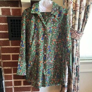 Tory Burch something wild toucan print coverup